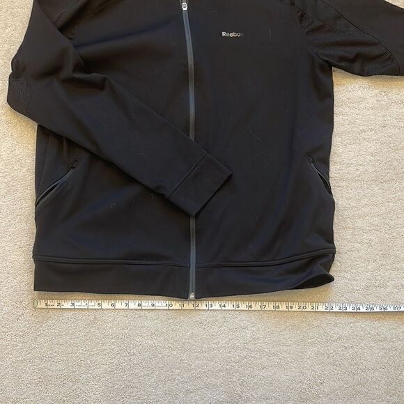 Reebok XL Men’s Black Play Dry Jacket, XL - Picture 5 of 7